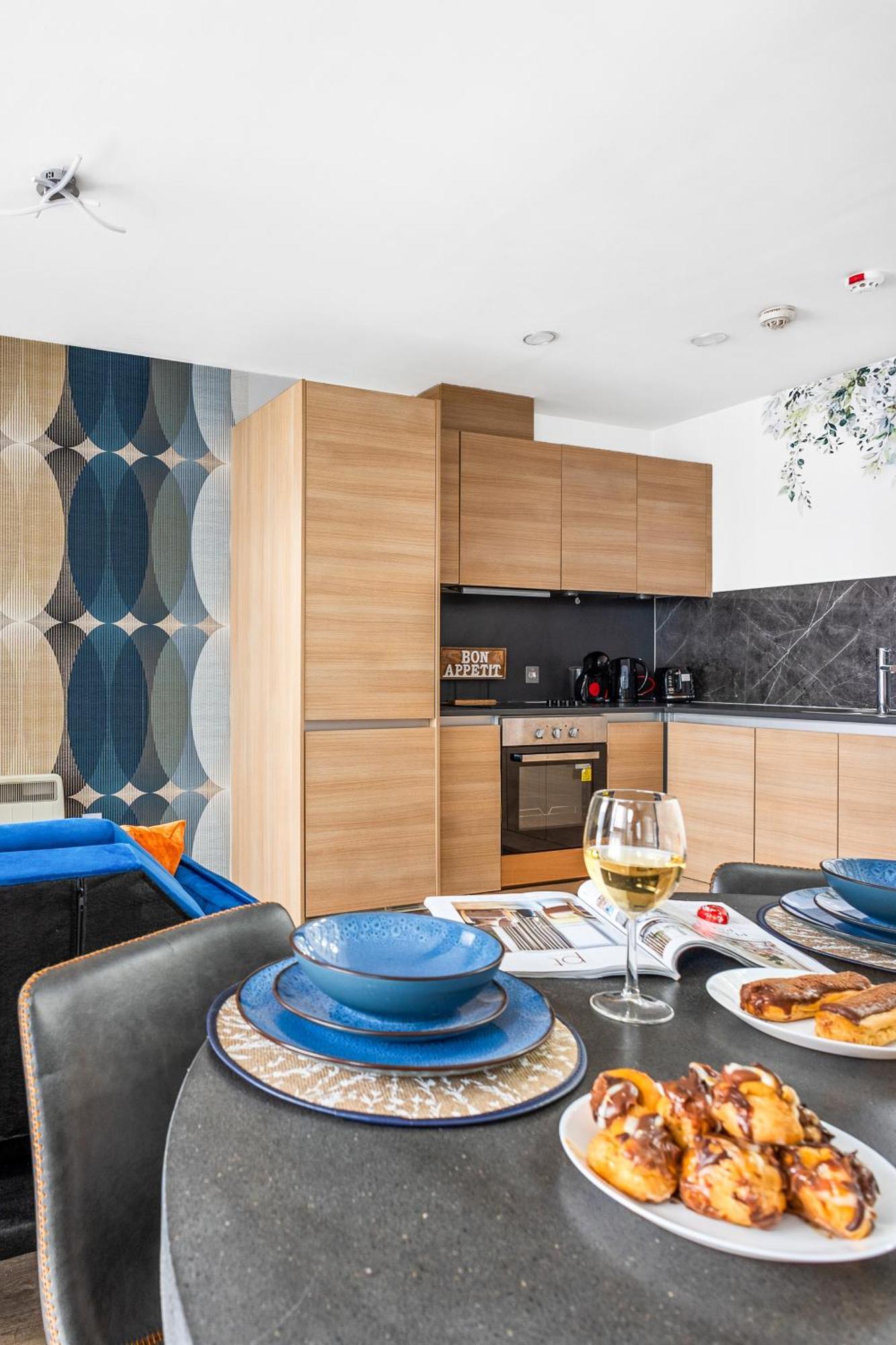 Bullring Lux Suite, New Street Free Netflix - Free Secure Parking- Sleeps 6 Birmingham Eksteriør billede