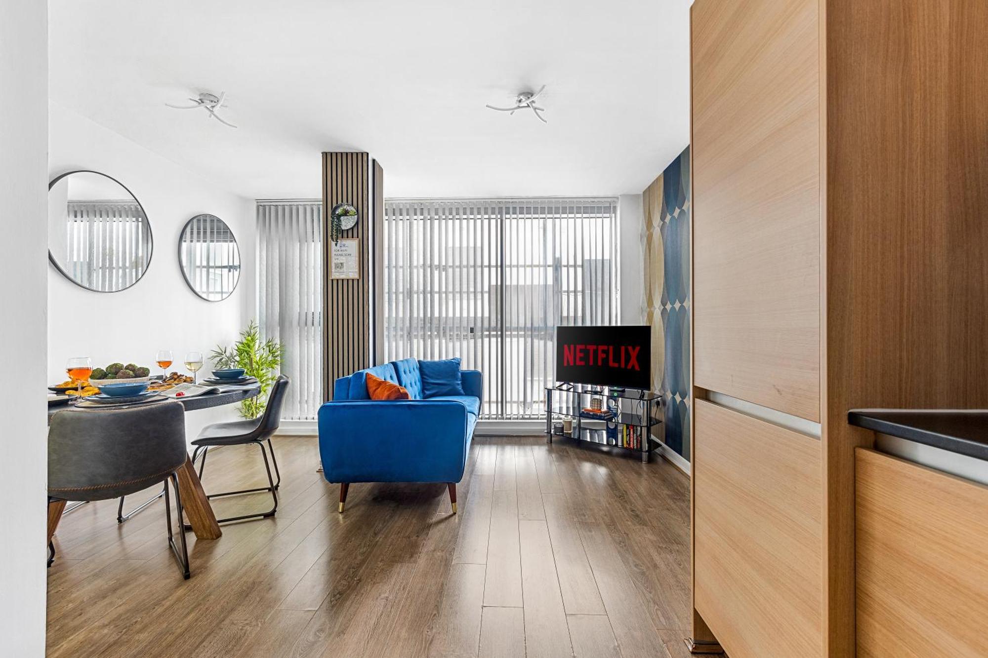 Bullring Lux Suite, New Street Free Netflix - Free Secure Parking- Sleeps 6 Birmingham Eksteriør billede
