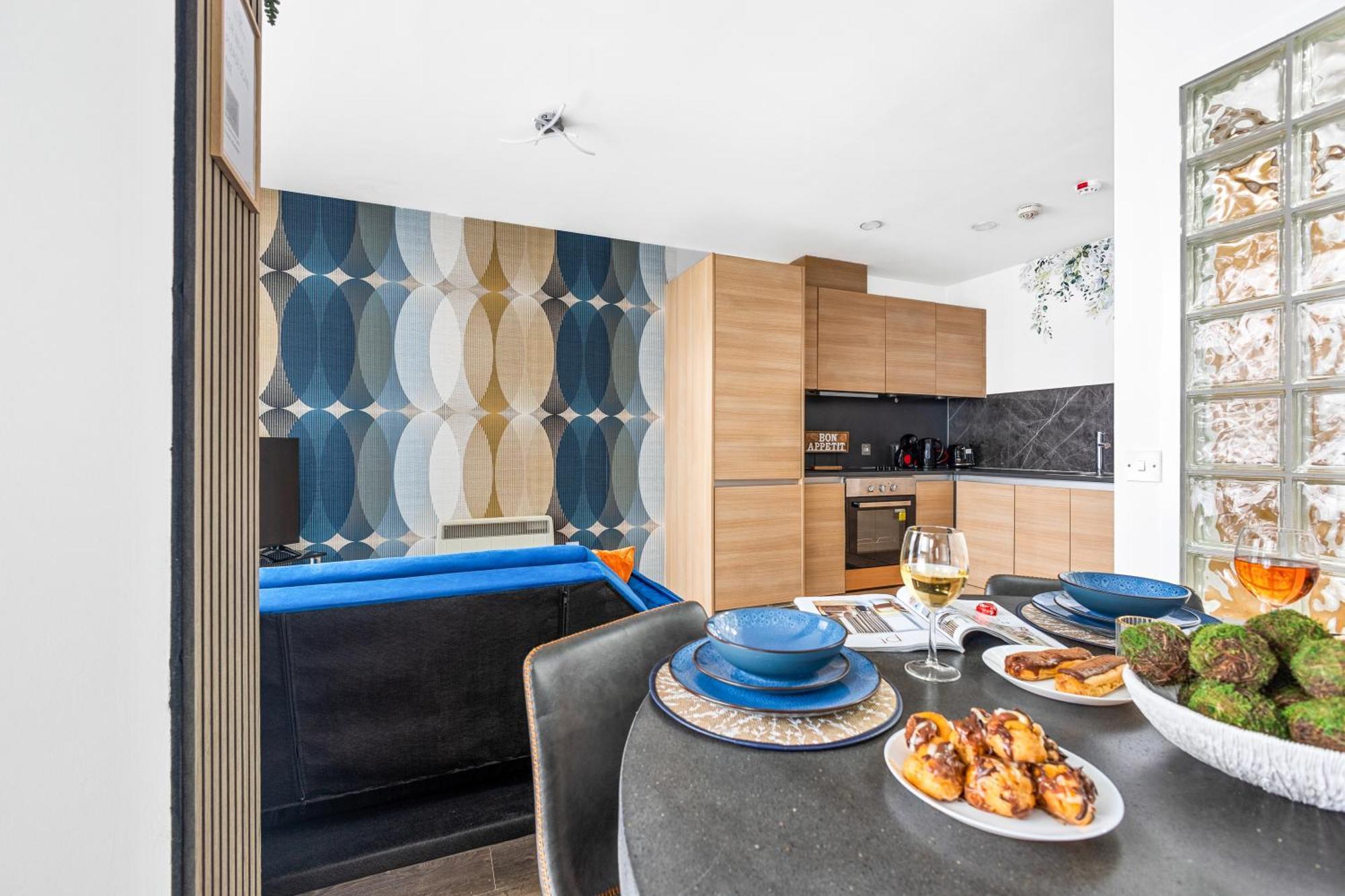 Bullring Lux Suite, New Street Free Netflix - Free Secure Parking- Sleeps 6 Birmingham Eksteriør billede