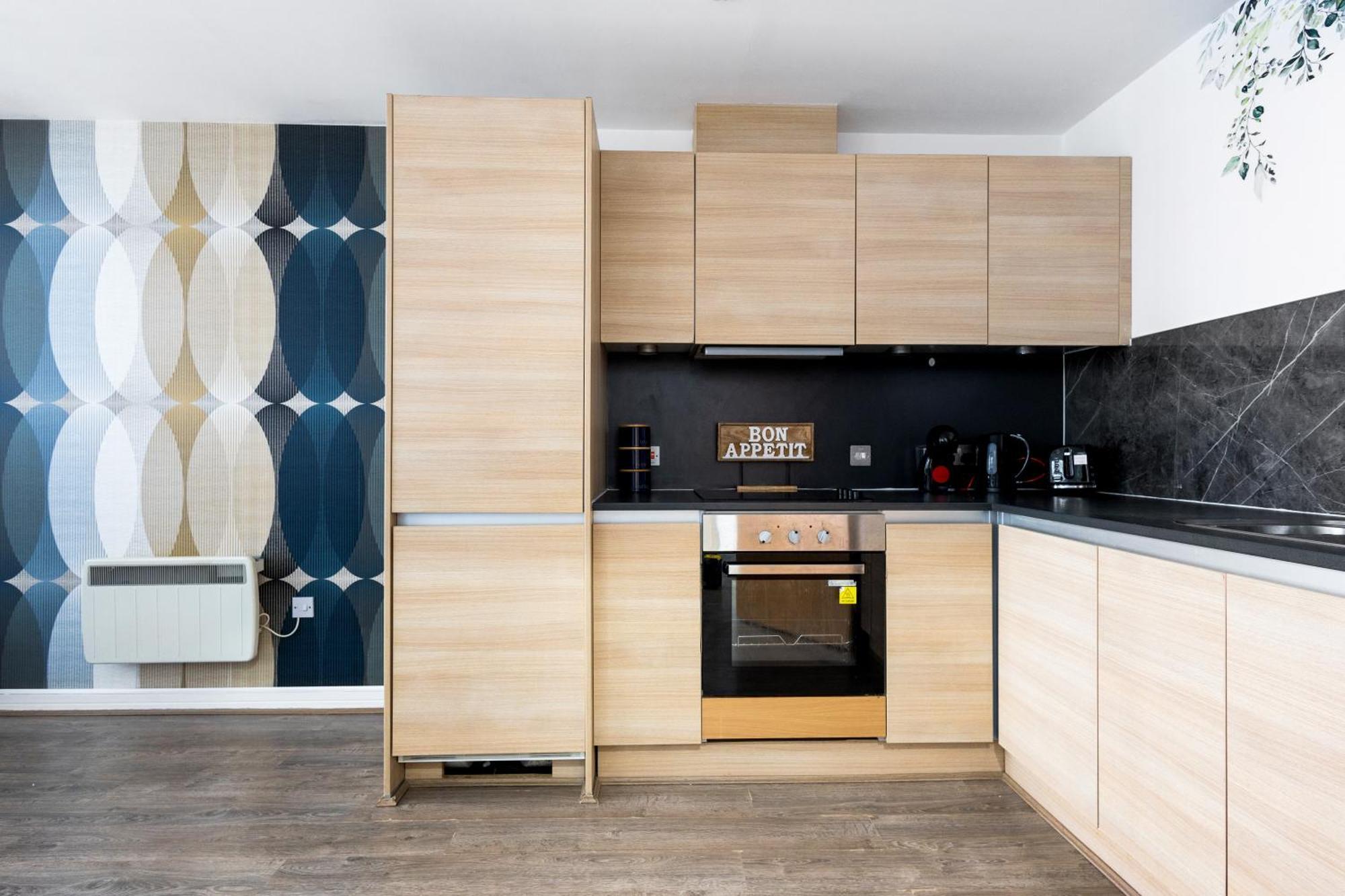 Bullring Lux Suite, New Street Free Netflix - Free Secure Parking- Sleeps 6 Birmingham Eksteriør billede